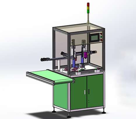 塑胶件组装涂油机